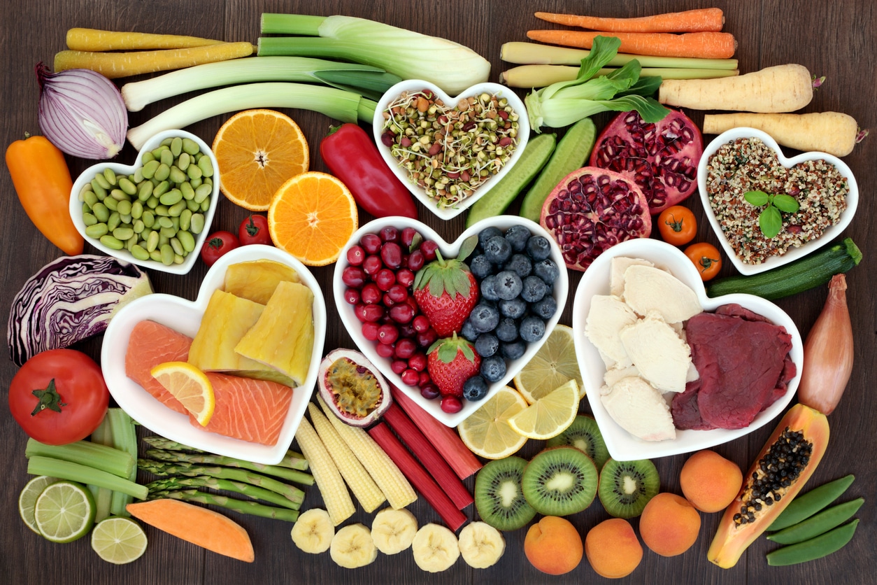 Weight Loss Health Food Selection